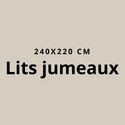 Dekbedovertrekken Lits Jumeaux