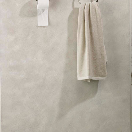 Aquanova Blake toiletrolhouder en handdoekring - Athena handdoek - kleur Desert - bathlaving.com