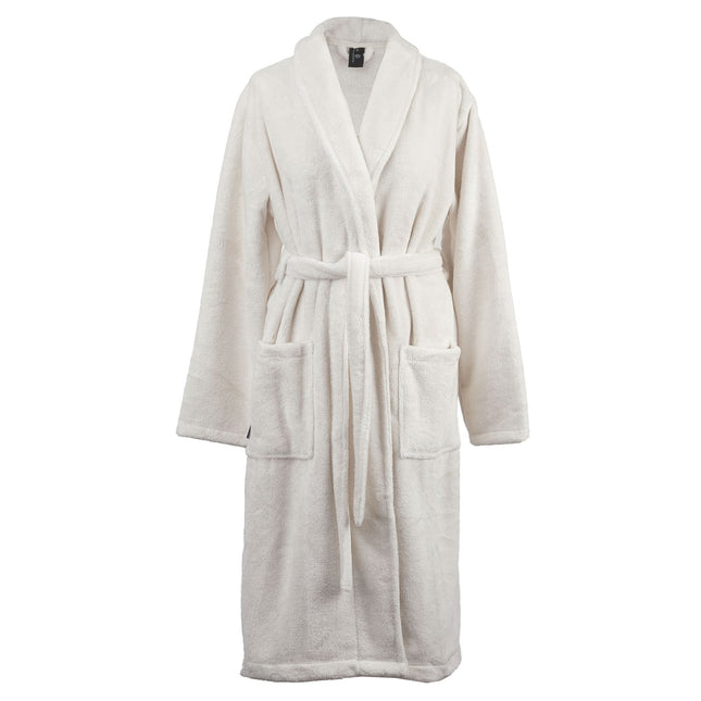 Aquanova Mya badjas (MYABG-10) - kleur Ivory - Polyester fleece badjas