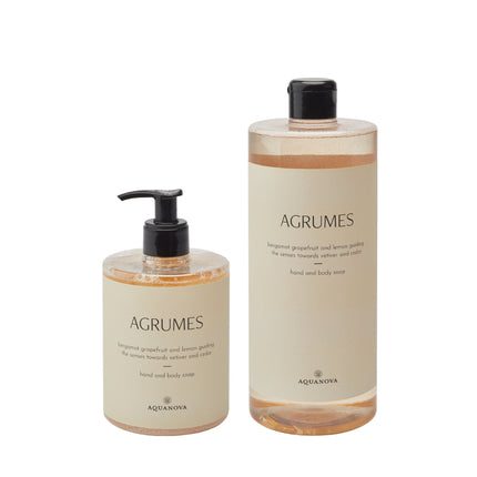 Aquanova PARIS milde zeep - set Agrumes - bathlaving.com