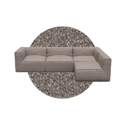Blomus Grow loungebank A - kleur Earth Boucle - bathlaving.com