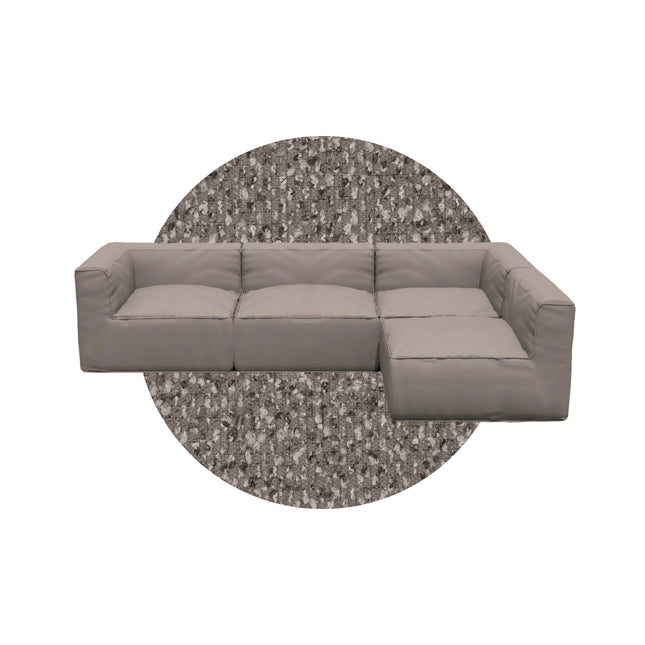 Blomus Grow loungebank A - kleur Earth Boucle - bathlaving.com