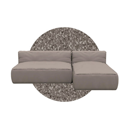 Blomus Grow loungebank C - kleur Earth Boucle - bathlaving.com