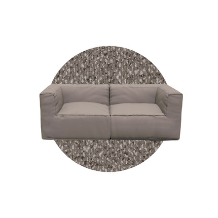 Blomus Grow loungebank E - kleur Earth Boucle - bathlaving.com