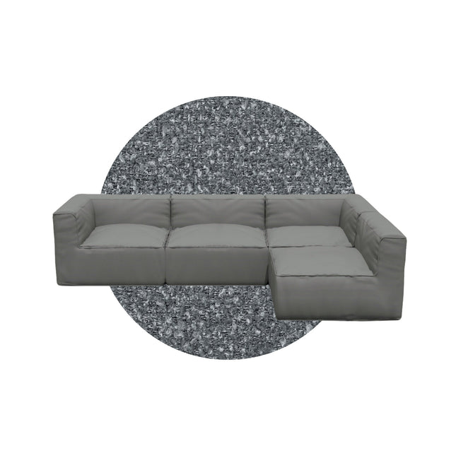 Blomus Grow loungebank A - kleur Stone Boucle - bathlaving.com