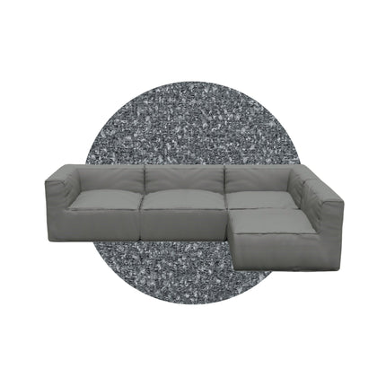 Blomus Grow loungebank A - kleur Stone Boucle - bathlaving.com