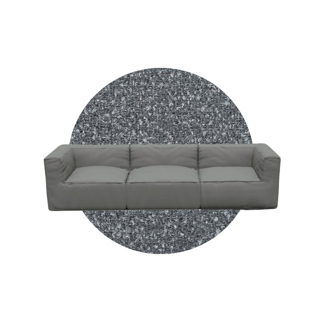 Blomus Grow loungebank B - kleur Stone Boucle - bathlaving.com