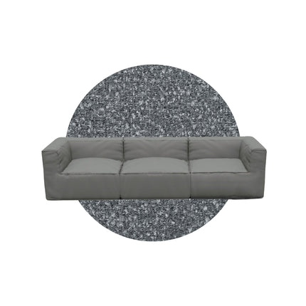 Blomus Grow loungebank B - kleur Stone Boucle - bathlaving.com