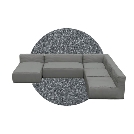 Blomus Grow loungebank H - kleur Stone Boucle - bathlaving.com