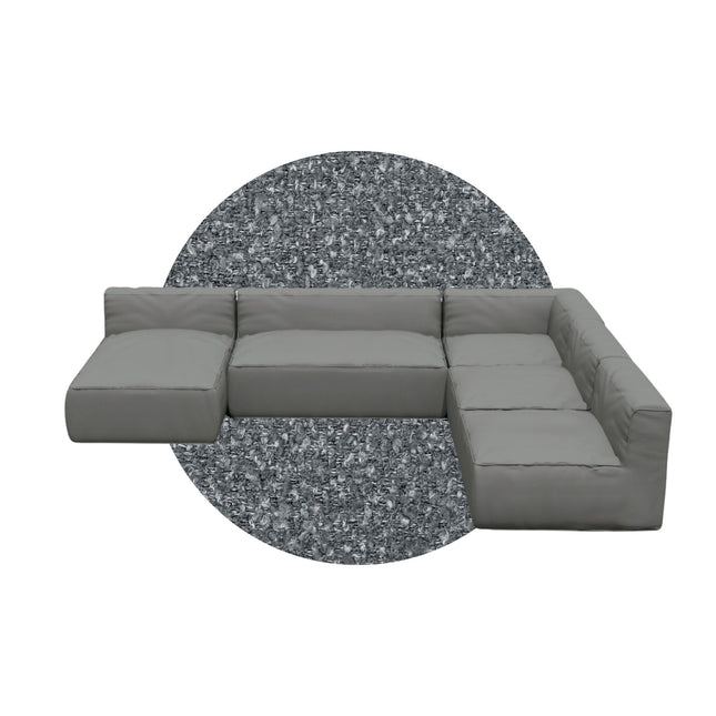 Blomus Grow loungebank H - kleur Stone Boucle - bathlaving.com