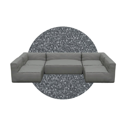 Blomus Grow loungebank I - kleur Stone Boucle - bathlaving.com