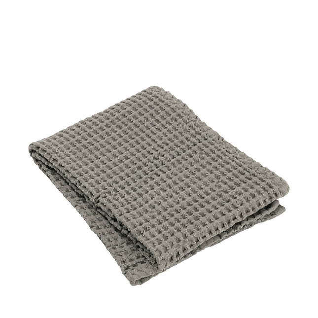 Blomus wafel handdoek 50x100 cm CARO (69002) taupe, 100% katoen
