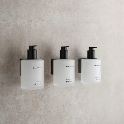 Blomus Kirei White glazen fles - bathlaving.com