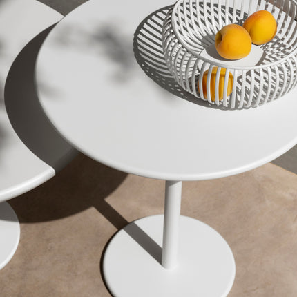 Blomus Stay bijzettafels White - Lito schaal White - bathlaving.com