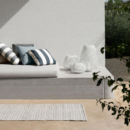 Blomus Lyva lantaarn White - diverse maten - bathlaving.com
