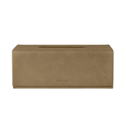 Blomus tissuehouder Sahla (68315) - kleur Indian Tan - Faux Suede