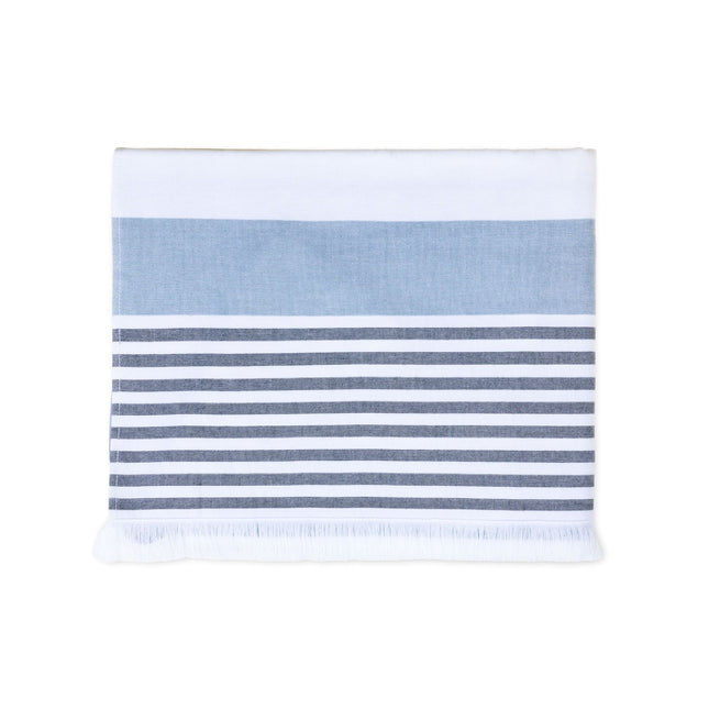 Vandyck Amalfi strandlaken Dusty Blue (BAHU26101 114)
