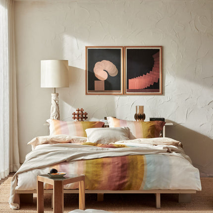 Vandyck Colorwave dekbedovertrek - Pure 68 sprei Stone - bathlaving.com