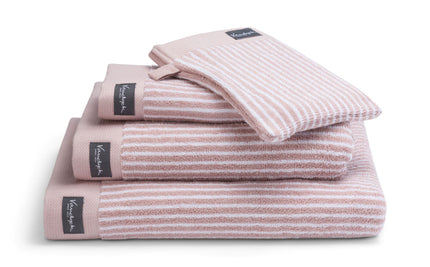 Vandyck Home Petit Ligne badtextiel Sepia Pink (BAKC15101) - bathlaving.com