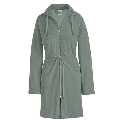 Vandyck Vogue badjas Smoke Green (BAGE20107 814)