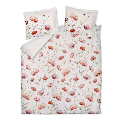 Vandyck Poppy Fields dekbedovertrek Cream Tan (SAZO26103 189)