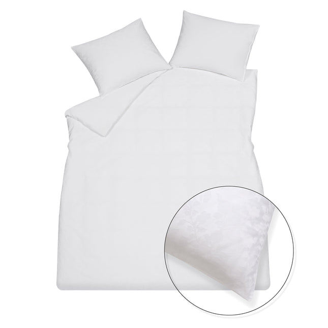 Copripiumino PURITY RAVENNA Bianco 240x220 cm