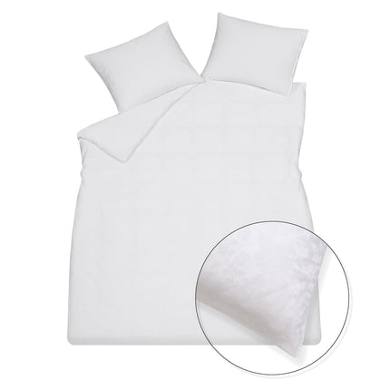 Copripiumino PURITY RAVENNA Bianco 200x220 cm