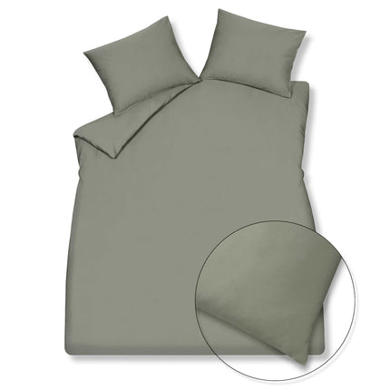 SATIN LUXE dekbedovertrek Thyme 140x220 cm