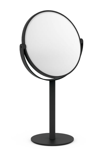 Zack make up spiegel Olomo - kleur zwart - dubbelzijdig spiegeloppervlak