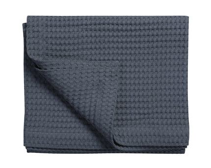 <tc>HOME</tc> Couvre-lit piqué bleu nuit 270x250 cm