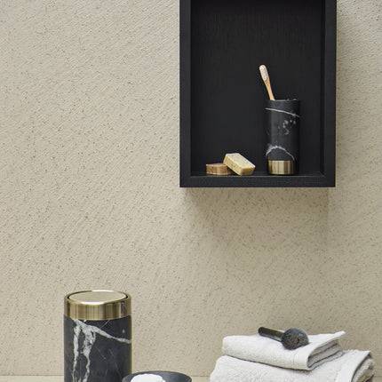 NERO toiletrolhouder Black