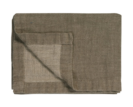 PURE 52 plaid/sprei 160x250 cm Hazel (linnen)