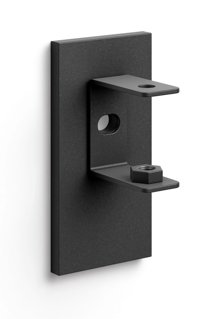 LINEA Wandhalterung (schwarz) Set/2 Stück