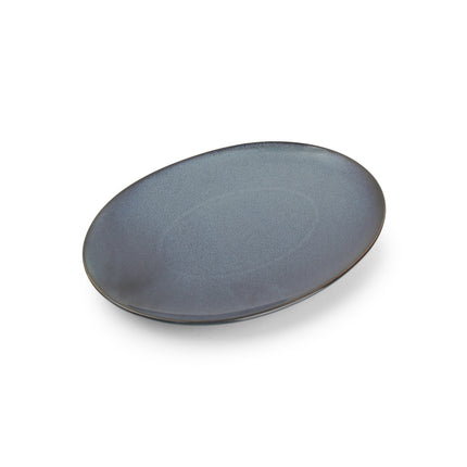 CIRRO plat bord ovaal 24 cm - Dark blue