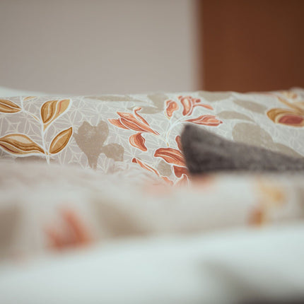 Dekbedovertrek CASHMERE GLOW linen 140x220 cm (satijnkatoen)