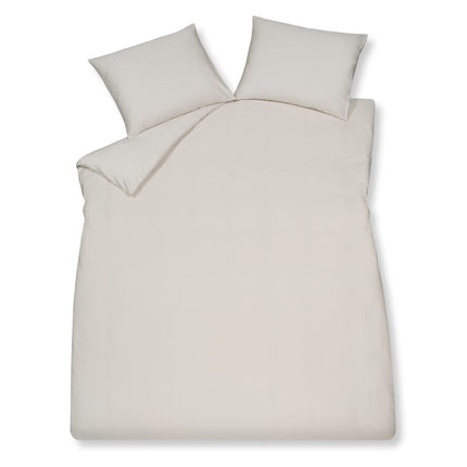 Dekbedovertrek PURITY Monaco Cream Tan 200x220 cm (satijnkatoen)