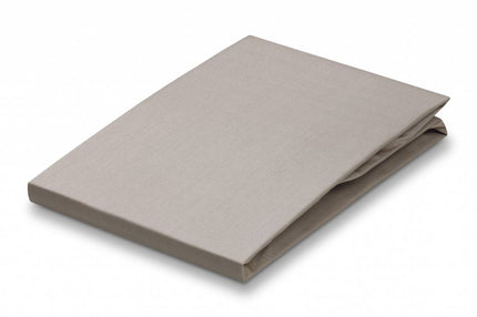 PERCALE hoeslaken Stone