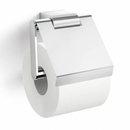 ATORE Toilettenpapierhalter mit Klappe (glänzend)