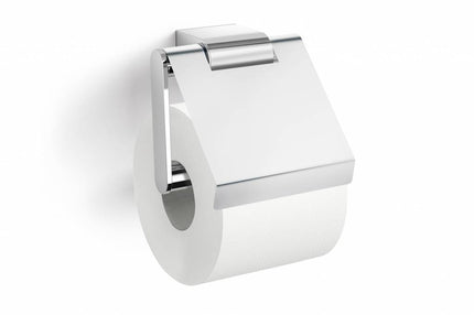 ATORE Toilettenpapierhalter mit Klappe (glänzend)