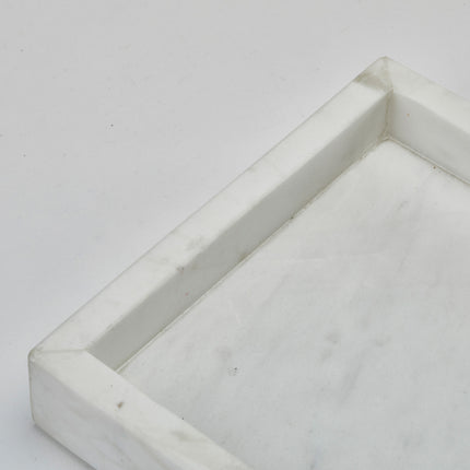 Plateau HAMMAM rectangle Blanc