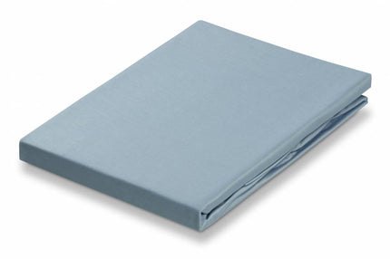 Lenzuolo con angoli SATIN SOFT Azzurro Polvere