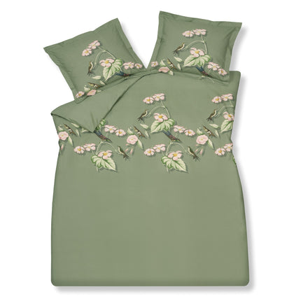 Housse de couette STARLING Vert Fumée 200x220 cm