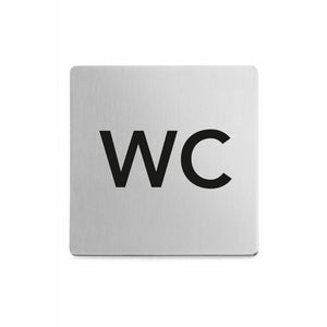 INDICI pictogram 'WC' (mat)