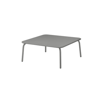 YUA loungebord 80 x 80 cm Granitgrå