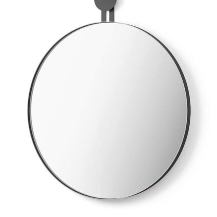 MORMA wall mirror round 50 cm (black)