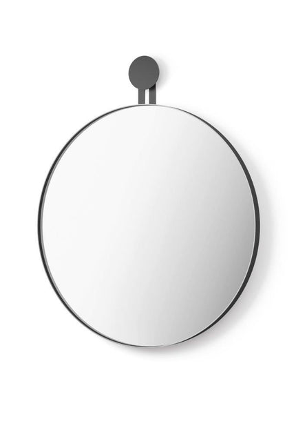 MORMA wall mirror round 50 cm (black)