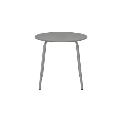 YUA havebord Ø 80 cm Granitgrå