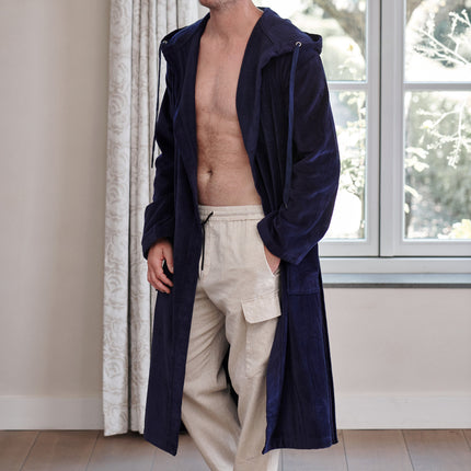 RIO Bademantel Dark Navy