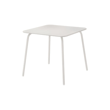 Tavolo da giardino YUA 80 x 80 cm Grigio Seta