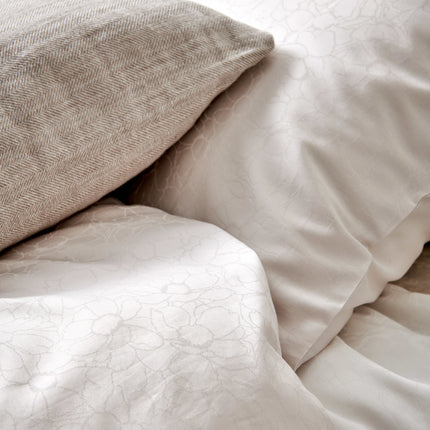 Bettbezug PURITY Bari Cream Tan 140x220 cm (Satin-Baumwolle)